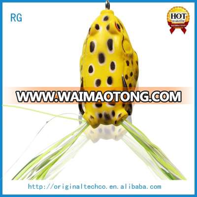 Decorative Deep Diving Sea Bass Fishing Lures,Wholesale 3D Blank Soft Plastic Jump Frog Jumping Fishing Lure Bait Lures Fishing